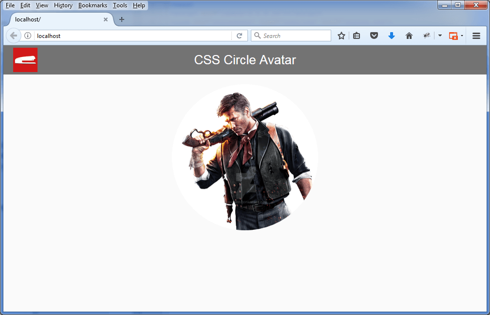 css circle image tutorial 4