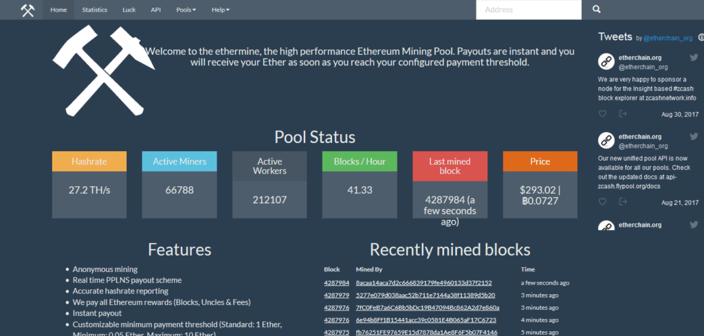 how to join a ethereum mining pool ethos