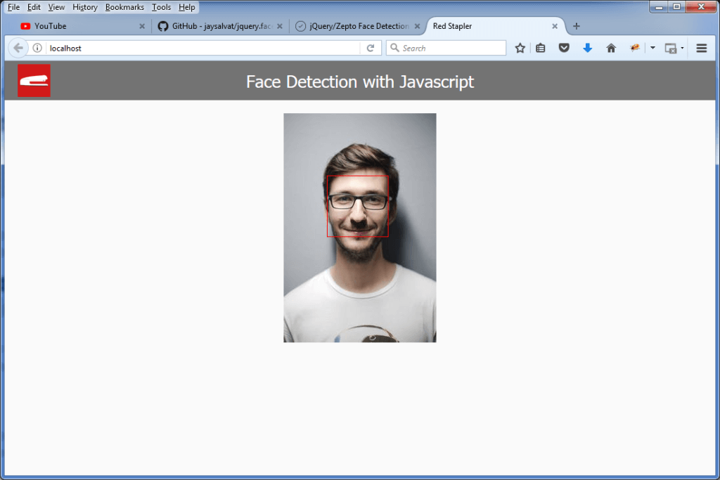 face detection with javascript 4