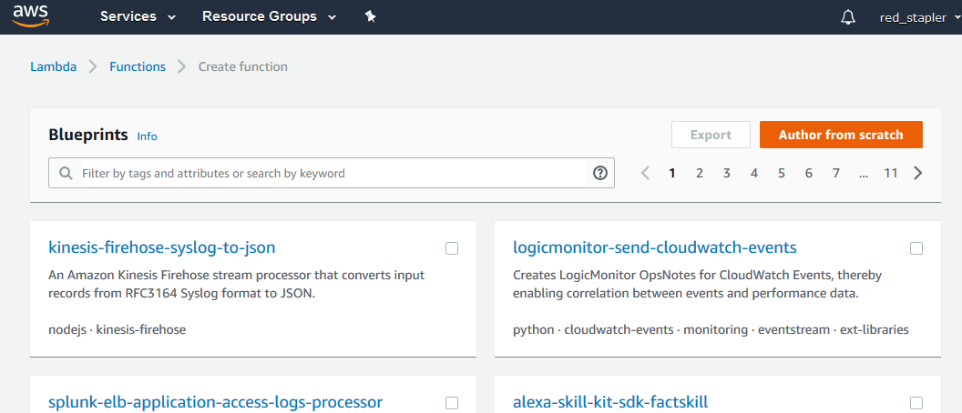 AWS Lambda Tutorial - Hello World and API Gateway - Red Stapler