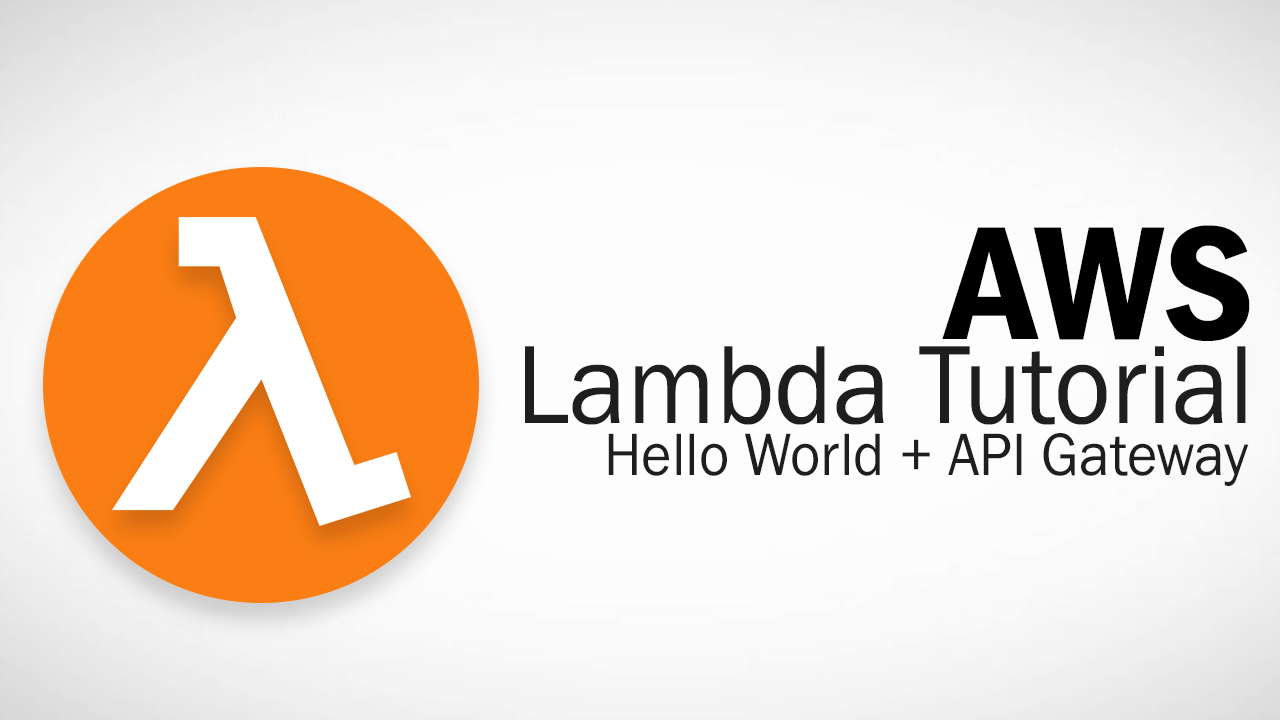 AWS Lambda Tutorial - Hello World and API Gateway - Red Stapler