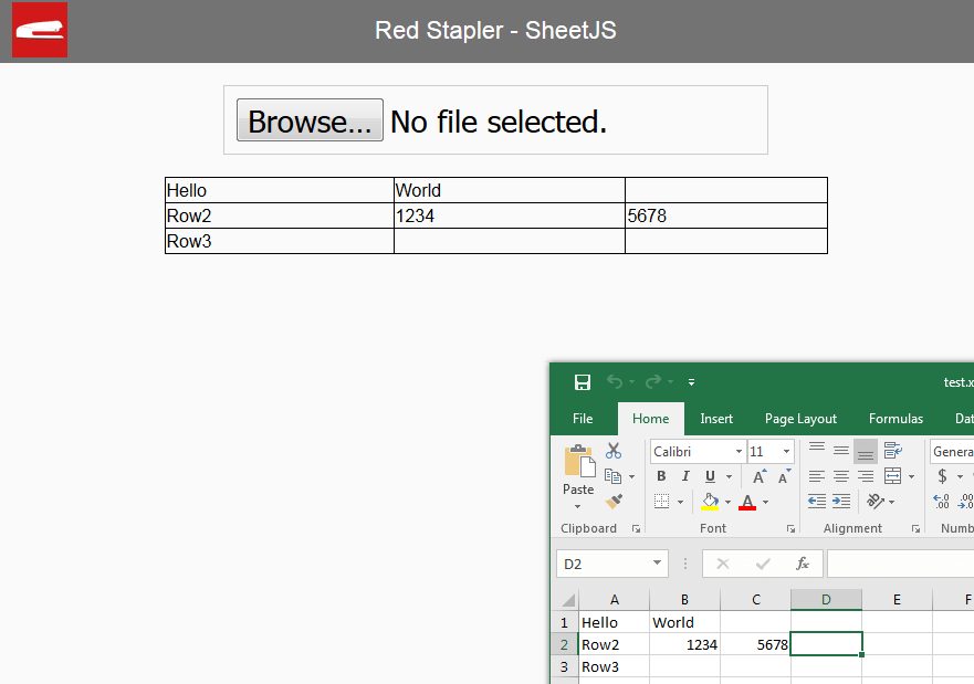sheet js tutorial excel to html 3