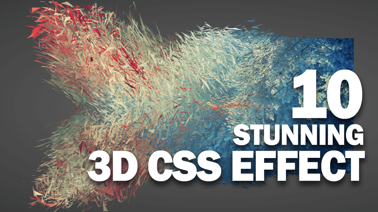 10 Stunning CSS 3D Effect You Must See - Red Stapler