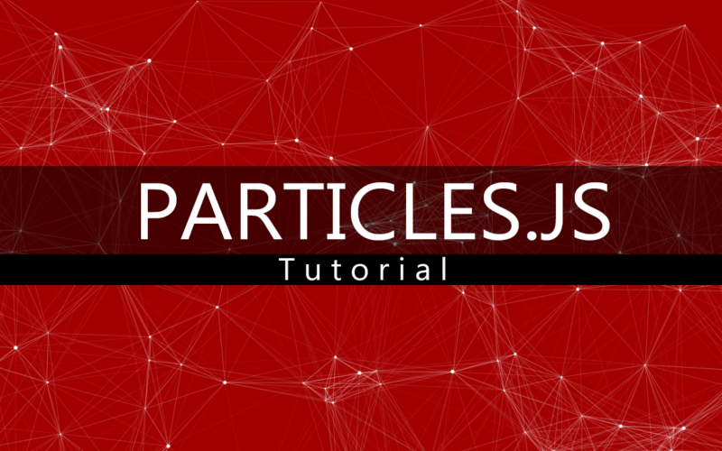particles.js title