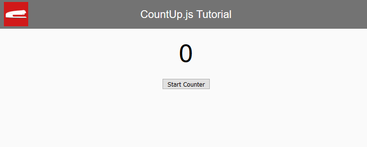  Tutorial | Javascript Counting Animation - Red Stapler