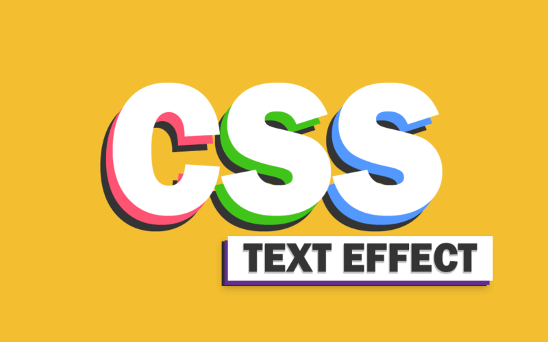 css-text-effect-feature