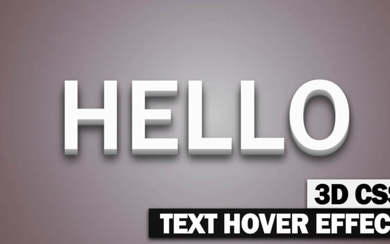 css-3d-text-hover-effect
