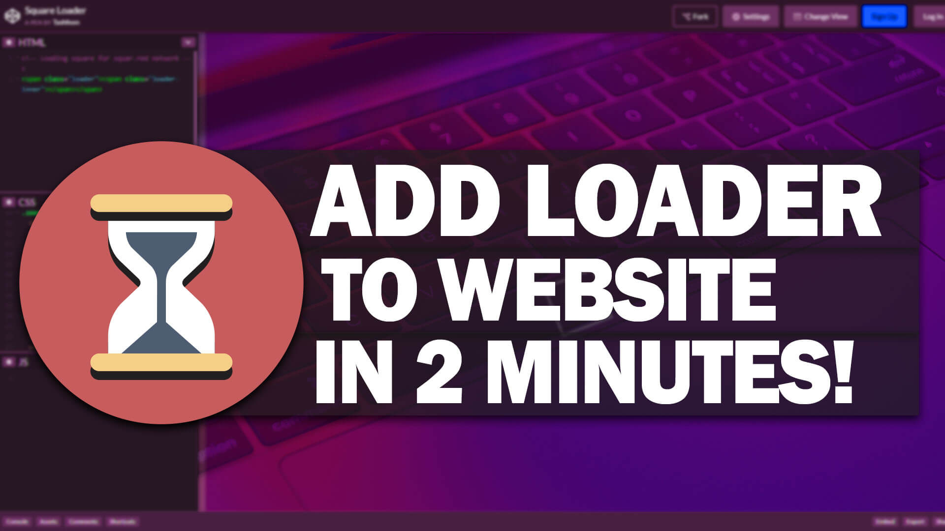 How to Add Loading Animation to Website in 2 Minutes - Red Stapler