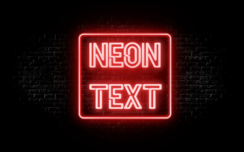 realistic-css-neon-text-effect