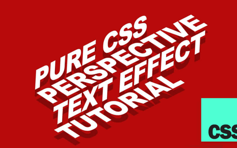 css-perspective-text-effect