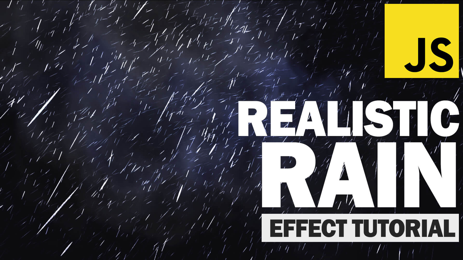 Realistic rain