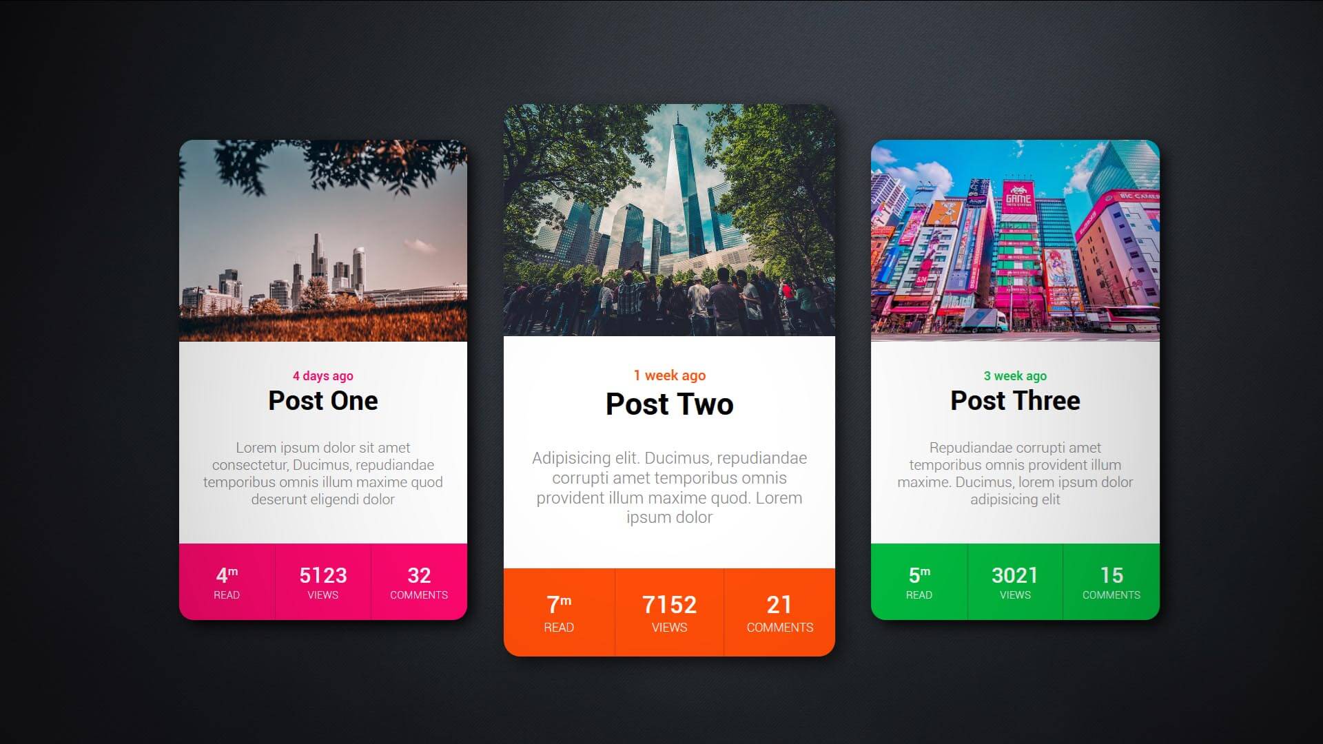 RPG Style Card Design with Hover Effect HTML/CSS Tutorial Red Stapler