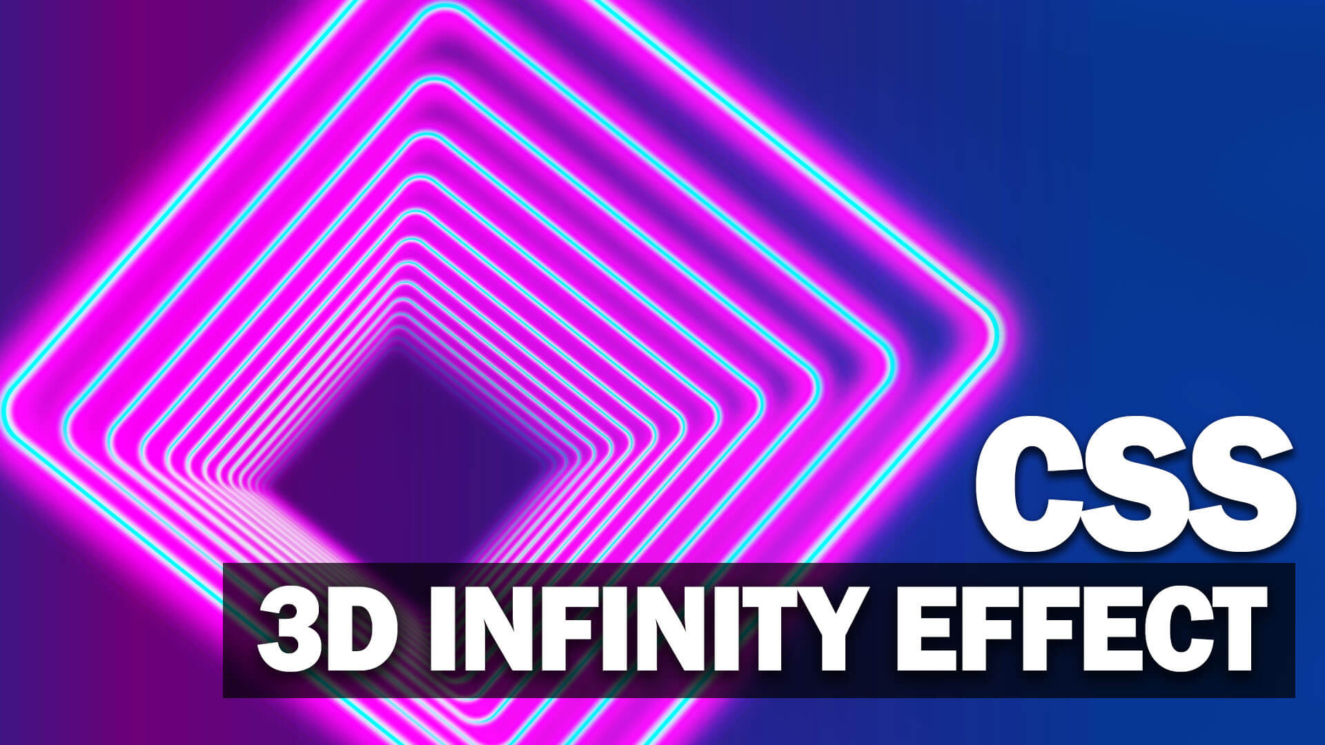 3D Infinity Effect CSS Tutorial - Red Stapler