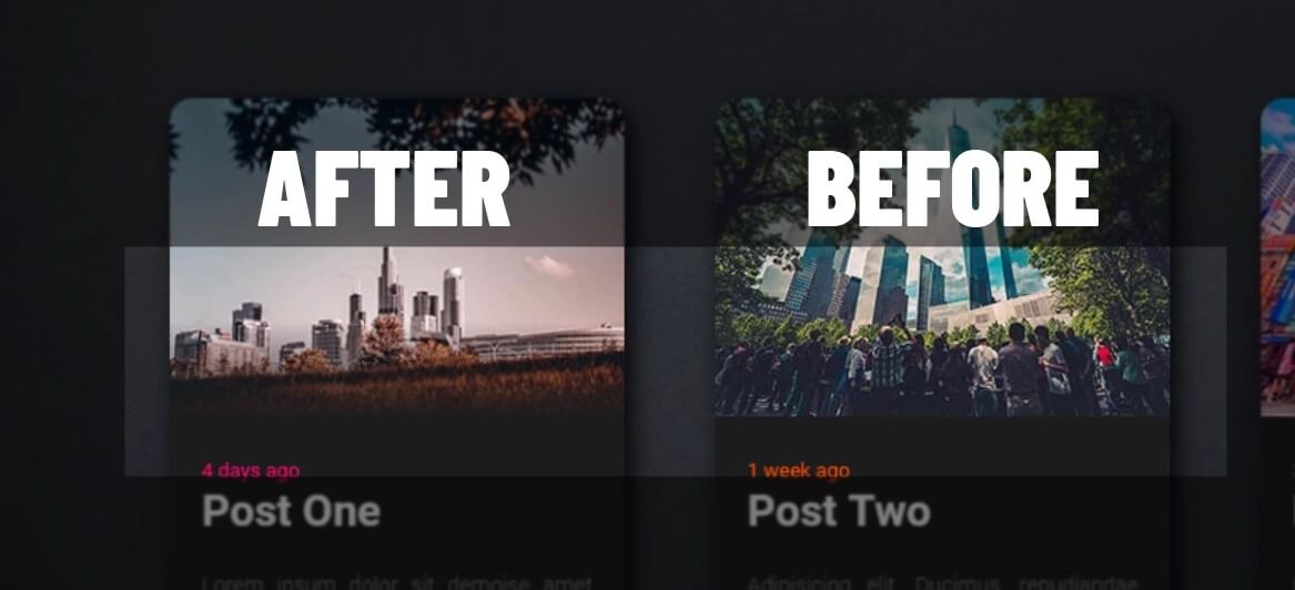 CSS 3D Card Design with RGB Effect Tutorial Red Stapler
