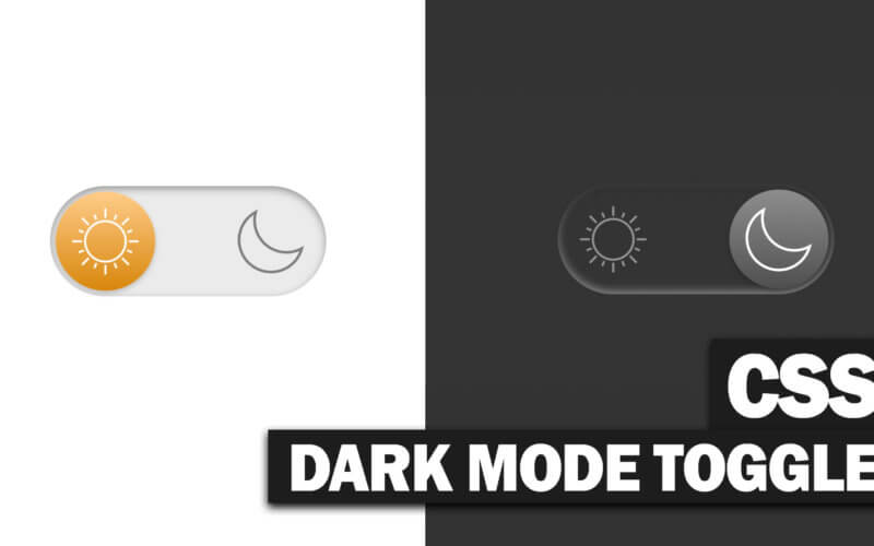 css dark mode toggle tutorial